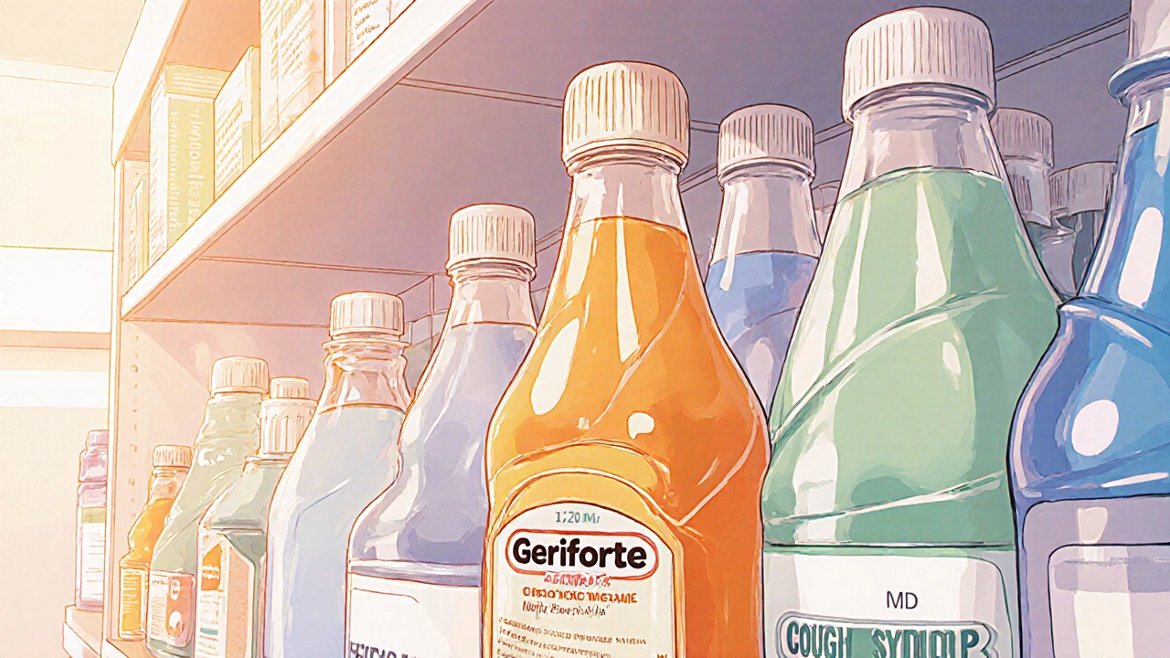 Geriforte Syrup vs Top Cough Syrup Alternatives - 2025 Comparison