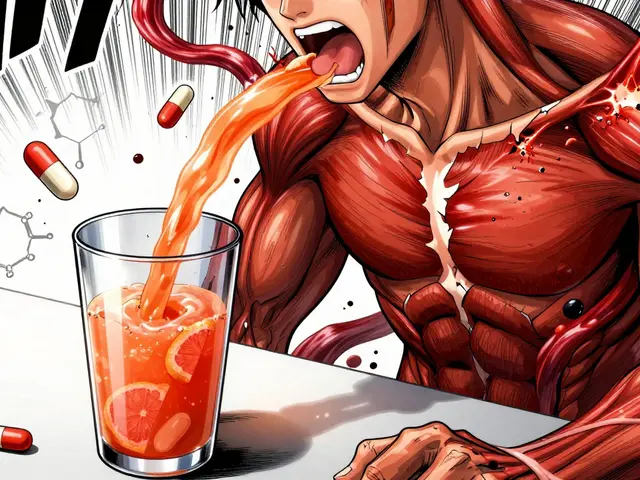 Grapefruit Juice and Simvastatin: What You Need to Know About Myopathy and Toxicity Risk